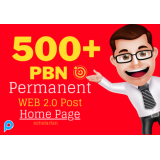 Ultimate SEO Backlinks Get 500+ Web 2.0 PBN Home Page Permanent