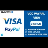 VCC Paypal 3 Tahun ( Verifikasi )
