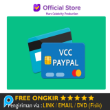 VCC Paypal Virtual Credit Card untuk Verifikasi Paypal Murah Legal Bergaransi Visa / Master Card