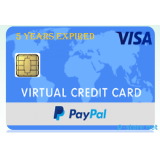 VCC Untuk Verifikasi Paypal - 5 Tahun | TERMURAH | PROSES CEPAT