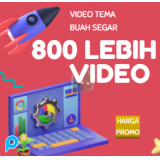 Video buah segar siap upload! Bikin akun kamu auto fresh & menggoda