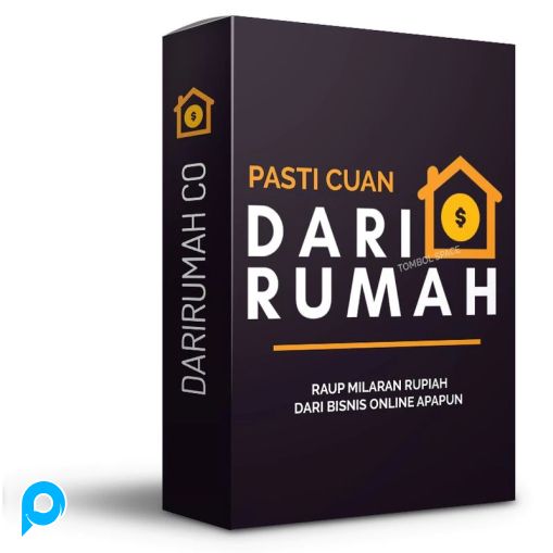Video Ecourse Dari Rumah Pasti Cuan - Video Pembelajaran Bisnis / Usaha - Dari Rumah Raup Miliaran R