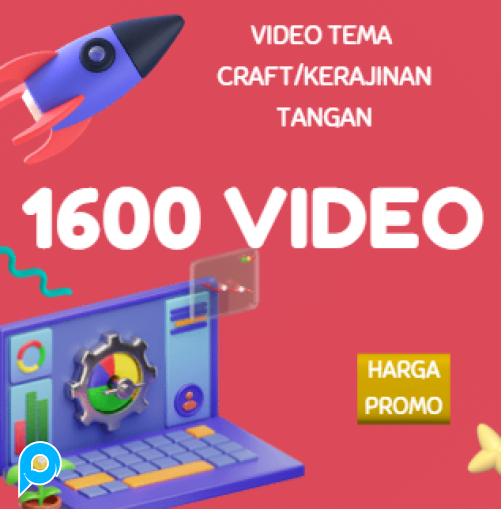 video kerajinan tangan siap upload