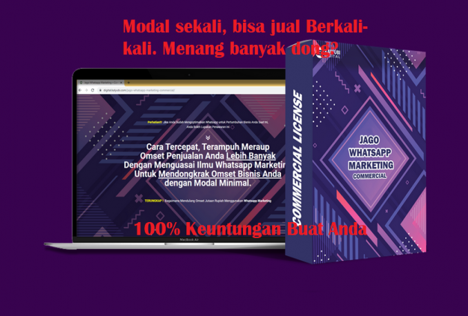 Video Mentoring Jago Whatsapp Marketing Commercial Licenci