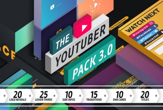 VideoHive YouTuber Pack new Version