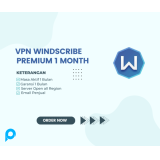 Vpn Windscribe Premium Durasi 1 Month