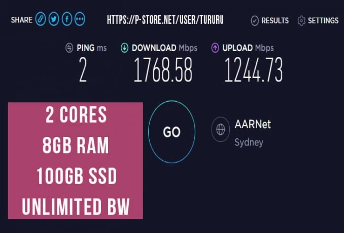 VPS RDP 2 CORE 8GB