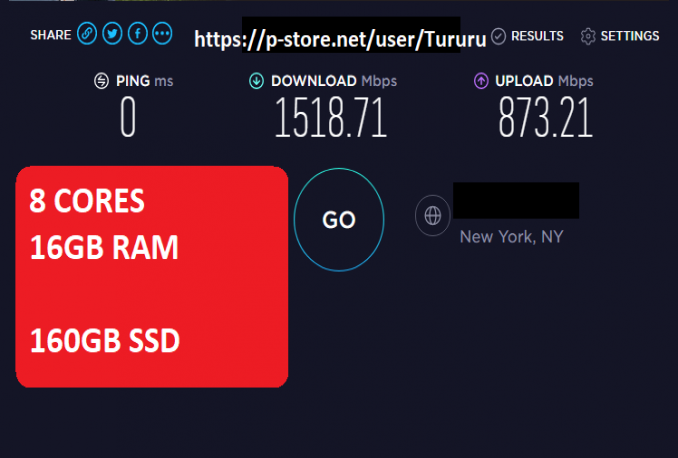 VPS RDP 8 CORE 16GB Full Admin