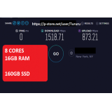 VPS RDP 8 CORE 16GB Full Admin