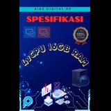 VPS/RDP 4vCPU 16GB ram 200GB SSD Nvme Garansi 30 hari