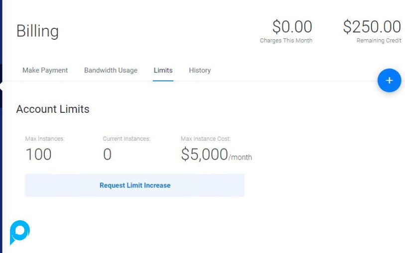 vultr 250 $ limit 100 cost max 5000$
