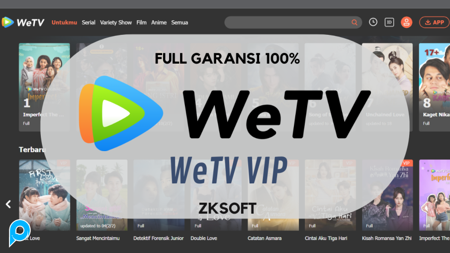 WE TV VIP SHARING 1 BULAN