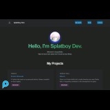 Website Portfolio dibuat dengan Nextjs
