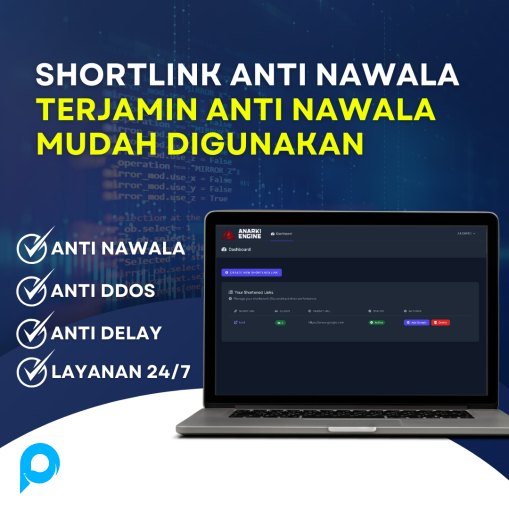 Website Shortlink Anti Nawala
