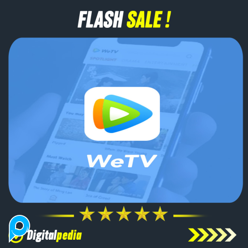 WETV WE TV PREMIUM 1 TAHUN - BULANAN UNLIMITED VIP LEGAL ORIGINAL NONTON DRAMA CHINA CINA