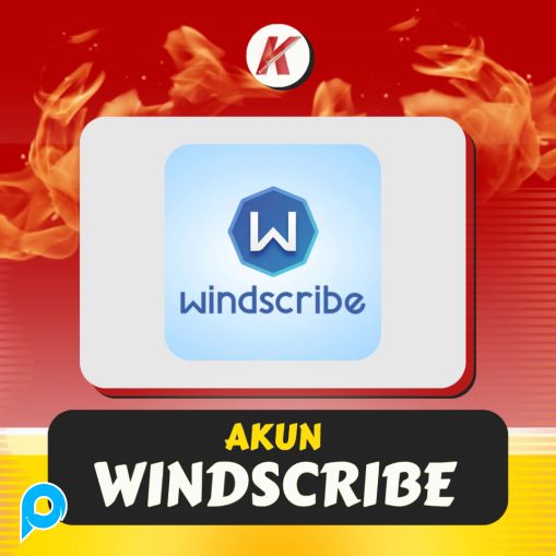 Windscribe VPN Pro 1 Tahun