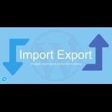WP Import Export - Import Export Plugin - Wordpress Plugin