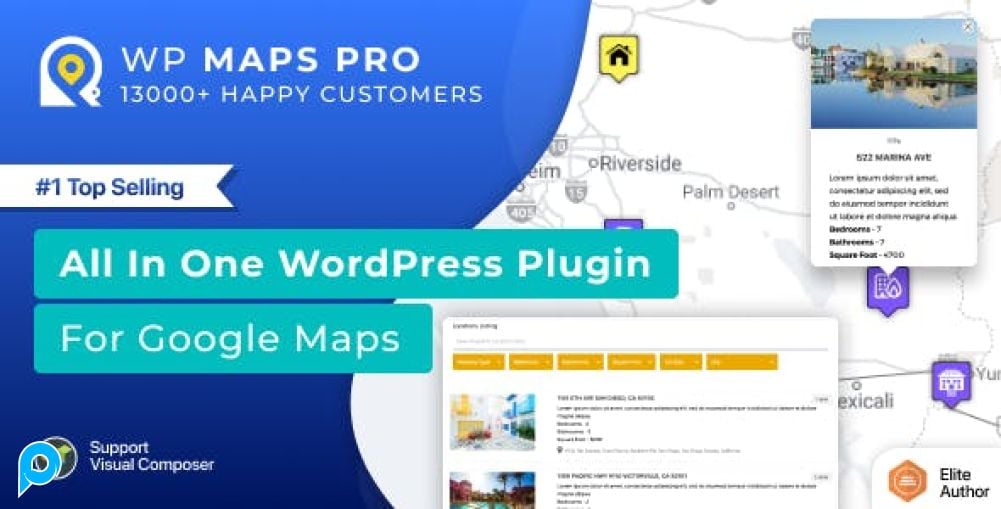 WP Maps Pro - Google Maps Plugin - Wordpress Plugin