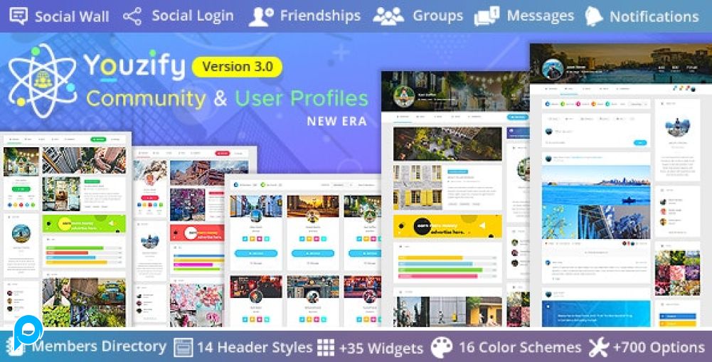 Youzify + Addons - Community User Profile - Wordpress Plugin